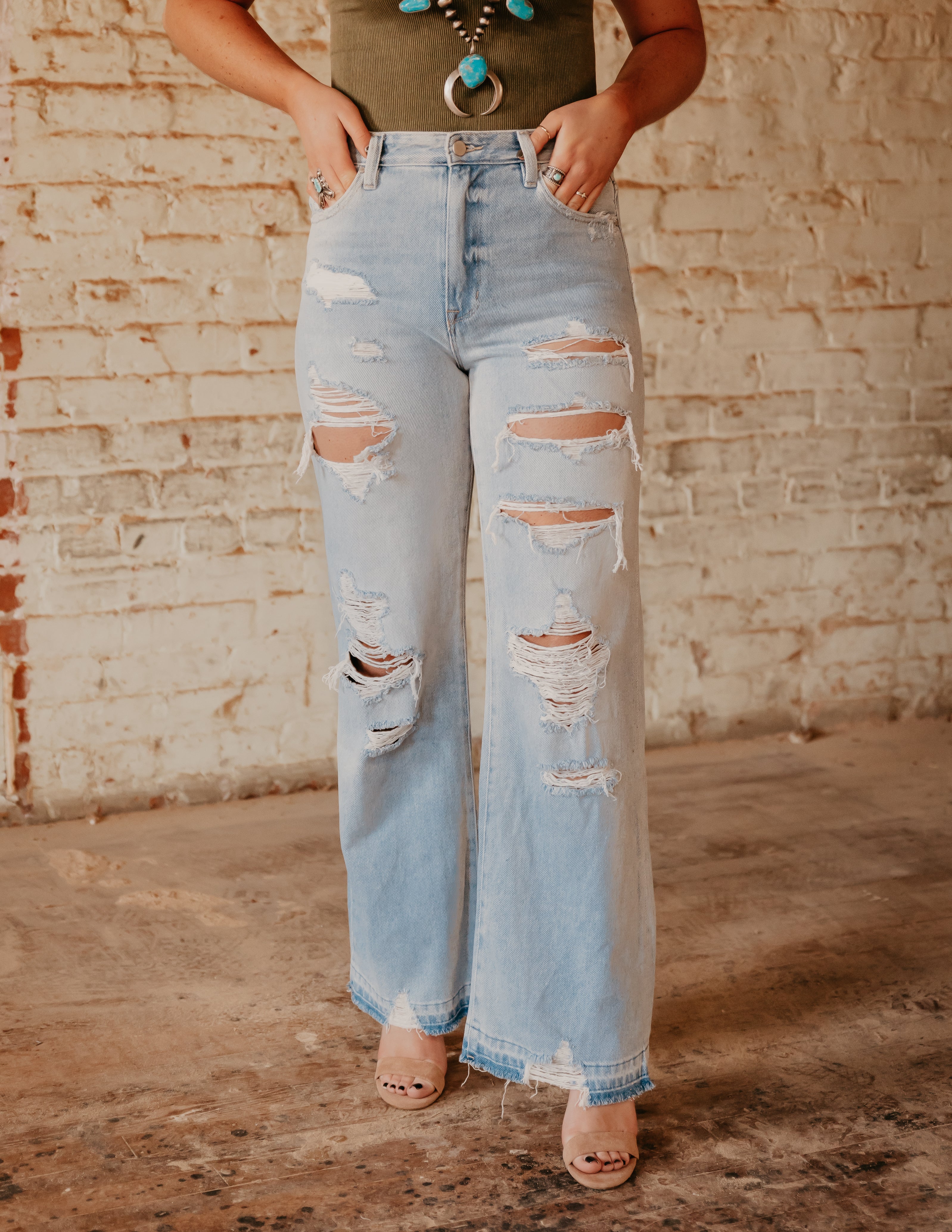 The Nix Wide Leg Jean