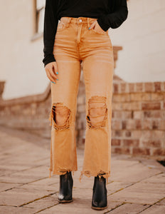 The Morgan 90s Vintage Crop Flare - The Branded Blonde